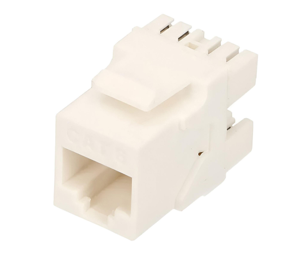ExtraLink  Moduł keystone port RJ45 UTP 6 (biała) - 1323217 - zdjęcie